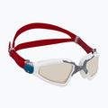 Aqua Sphere Kayenne Pro Schwimmbrille weiß und rot EP3040910LPH