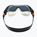 Aquasphere Vista Pro dunkelgrau/schwarz/spiegelorange Titan-Schwimmmaske MS5041201LMO 9
