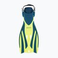 Aqualung Fizz gelb und marineblau Schnorchelflossen FA3619807 5