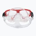 Aqualung Saturn Combo Schnorchel Kit Maske + Schnorchel Rot SC3980006 5
