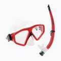Aqualung Saturn Combo Schnorchel Kit Maske + Schnorchel Rot SC3980006 9