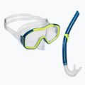 Aqualung Raccon Tauchset Maske + Schnorchel blau/gelb SC4000007