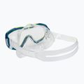 Aqualung Raccon Tauchset Maske + Schnorchel blau/gelb SC4000007 5