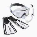 Aqualung Vita Schnorchelset weiß und schwarz SR3990901