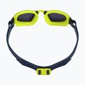 Aquasphere Xceed hellgelb/Marineblau/Spiegelgelb Titan-Schwimmbrille EP3037104LMY 9