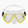 Aqualung Cub transparent/gelb Junior Tauchmaske MS5530007 2