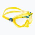 Aqualung Mix Kindertauchmaske gelb/petrol MS5560798S