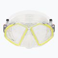 Aqualung Hawkeye transparent/gelb Tauchmaske MS5570007 2