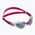 Aquasphere Kayenne Compact transparent / himbeerfarben Kinder Schwimmbrille EP3150016LD