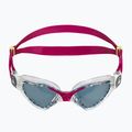 Aquasphere Kayenne Compact transparent / himbeerfarben Kinder Schwimmbrille EP3150016LD 2
