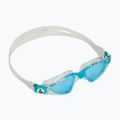 Aquasphere Kayenne transparent / türkis Kinder Schwimmbrille EP3190043LB 6