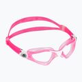 Aquasphere Kayenne rosa / weiß / Gläser klar Kinder Schwimmbrille EP3190209LC