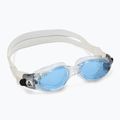 Aquasphere Kaiman Compact transparent/blau getönte Schwimmbrille EP3230000LB 6