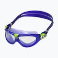 Aquasphere Seal Kid 2 rot/lila/limone Kinderschwimmmaske 3