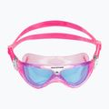 Aquasphere Vista Kinderschwimmmaske rosa/weiß/blau MS5630209LB 2