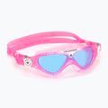 Aquasphere Vista Kinderschwimmmaske rosa/weiß/blau MS5630209LB 6