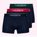 Lacoste Boxershorts 5H3401 3 Paar marineblau/grün/rot/navy