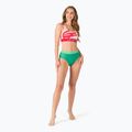 Lacoste rosa und rot Badeanzug Top MF3389 2