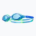 TYR Swimple Tie Dye Non-Mirrored blau/blau/grün Schwimmbrille für Kinder