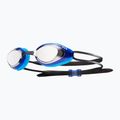 Schwimmbrille TYR Blackhawk Racing Mirrored silver/blue/black