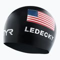 Schwimmkappe TYR Ledecky Silicone black