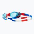 Schwimmbrille Kinder TYR Vesi Tie Dye blue/red