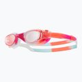 Schwimmbrille Kinder TYR Vesi Tie Dye pink/white