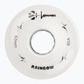 Inlinerrollen FR Skates Luminous Led Quad Wheel 62mm/85A Sixies 6LED X4 rainbow/white 3