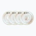 Inlinerrollen Luminous Led Wheels Duo 72mm/85A X4 white/pearl