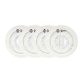 Inlinerrollen Luminous Led Wheels Duo 84mm/85A X4 white/blue 6
