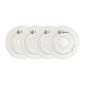 Inlinerrollen Luminous Led Wheels Duo 80mm/85A X4 white/blue 6