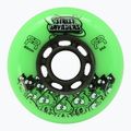 Inlinerrollen FR Skates Street Invaders Wheels 80mm/84A X4 green/black