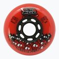 Inlinerrollen FR Skates Street Invaders Wheels 80mm/84A X4 red/black