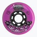 Inlinerrollen FR Skates Street Invaders Wheels 80mm/84A X4 pink/black