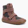 Kinder-Barefoot-Winterstiefel Froddo Tex Winter grau/rosa