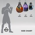 Box-Birne Aqua Training Bag Energy Punching Bag 15" orange 4