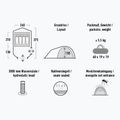 4-Personen-Campingzelt High Peak Kira 4.1 deep forest 7