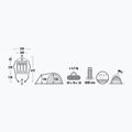High Peak Alfena grau 11433 3-Personen-Campingzelt 2