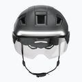 Fahrradhelm mit Blinkern ABUS Hyp-e Ace volcano titan 4