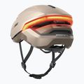 Fahrradhelm mit Blinker ABUS Hyp-E champagne gold 4