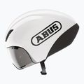 Fahrradhelm ABUS Gamechanger TT 1.1 shiny white 3