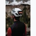 Fahrradhelm ABUS Taipan LED shiny white 10