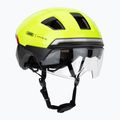 Fahrradhelm mit Blinker ABUS Hyp-e Ace signal yellow