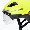 Fahrradhelm mit Blinkern ABUS Hyp-e Ace signal yellow 7