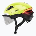 Fahrradhelm mit Blinkern ABUS Hyp-e Ace signal yellow 10