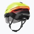 Fahrradhelm mit Blinker ABUS Hyp-e Ace signal yellow 12