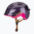 Fahrradhelm Kinder ABUS Smiley 3.0 ACE LED royal purple 3