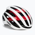 ABUS AirBreaker Fahrradhelm weiß und rot 86836