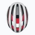 ABUS AirBreaker Fahrradhelm weiß und rot 86836 9