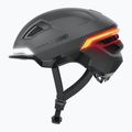 Fahrradhelm mit Blinker ABUS Hyp-E volcano titan 2
